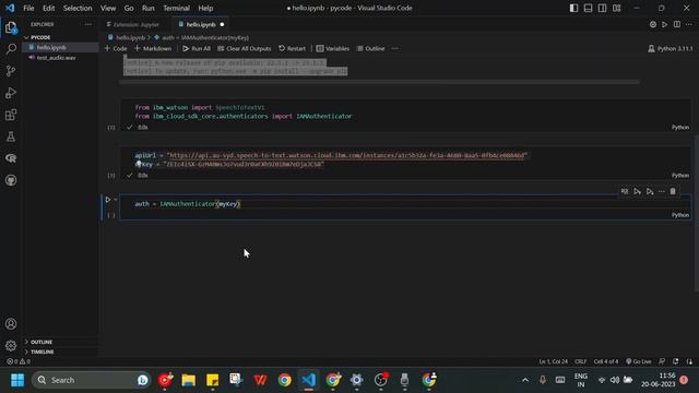 Speech To Text with IBM Watson | Python - codeayan смотреть онлайн