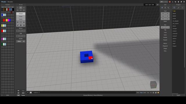 ДЕЛАЕМ КОМНАТУ В Амонг ас в MAGICAVOXEL смотреть онлайн