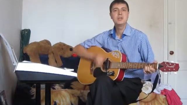 Не плачь - Душевная песня под гитару смотреть онлайн