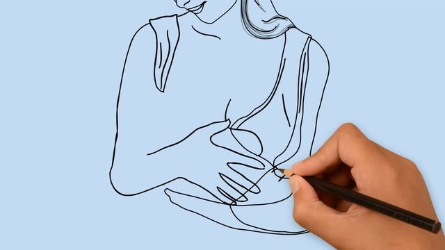 How To Draw A Mother Hugging A Baby, draw a portrait смотреть онлайн