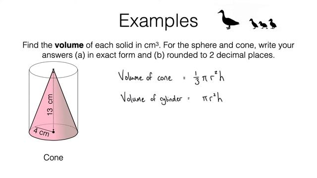 G17g Volume of spheres, pyramids, and cones смотреть онлайн