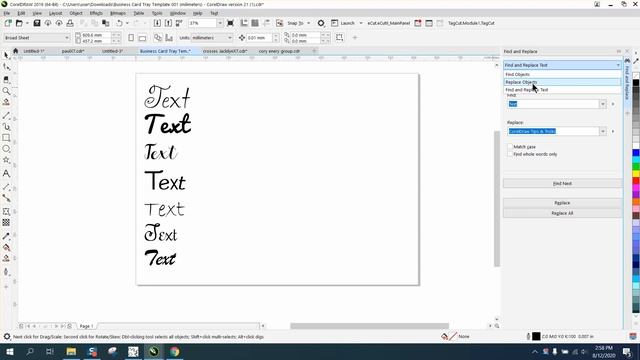 Corel Draw Tips & Tricks Text and Font make a list to show the Customer смотреть онлайн