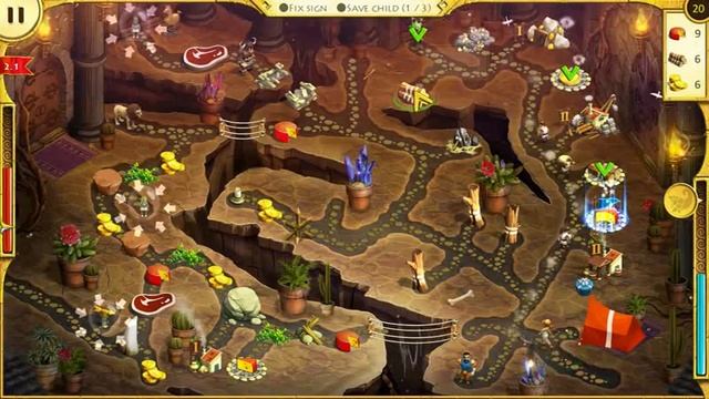 12 Labours of Hercules 5: Kids of Hellas Level 2.1 смотреть онлайн