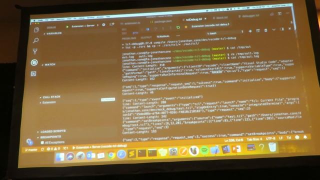 Tcl'2018: Debugging Tcl With VS Code (Jonathan Cone)