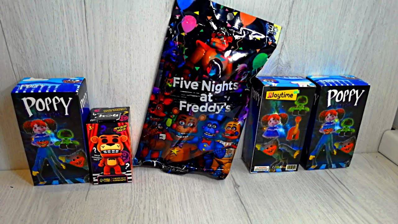 Poppy Playtime VS Five Night's at Freddy - открываем сюрпризы смотреть онлайн