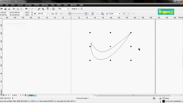Tutorial CorelDRAW : Cara Membuat Logo Nike dengan Mudah