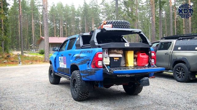 Toyota Hilux GR Sport. Тюнинг для комфортного и длительного бездорожья ? смотреть онлайн