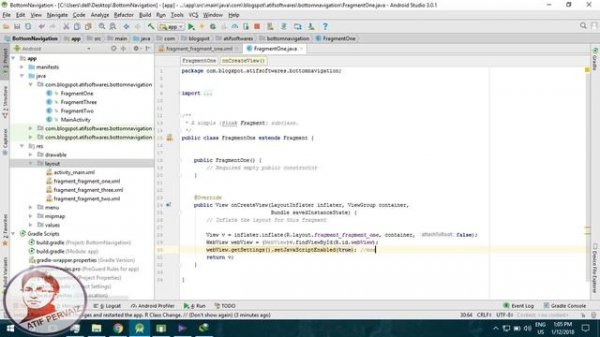 How to use WebView in fragment - Android Studio Tutorial