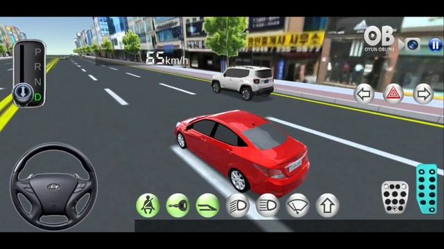 Hyundai Accent (Kırmızı) || 3D Sürüş Sınıfı #10 смотреть онлайн