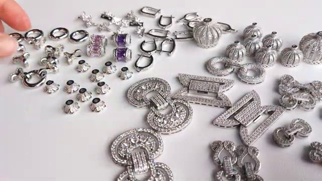 Обзор ПРЕМИУМ фурнитуры для создания украшений. Многорядные застежки с Алиэкспресс смотреть онлайн