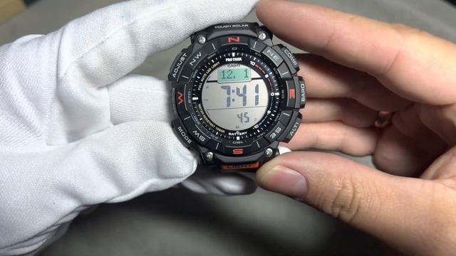 Casio Protrek PRG-340-1ER смотреть онлайн