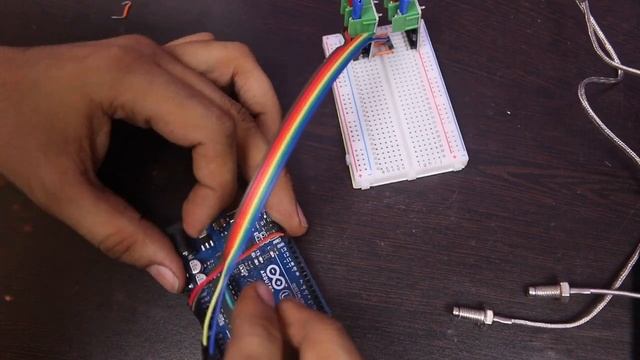 Two Temperature Sensor Module MAX6675 With Arduino