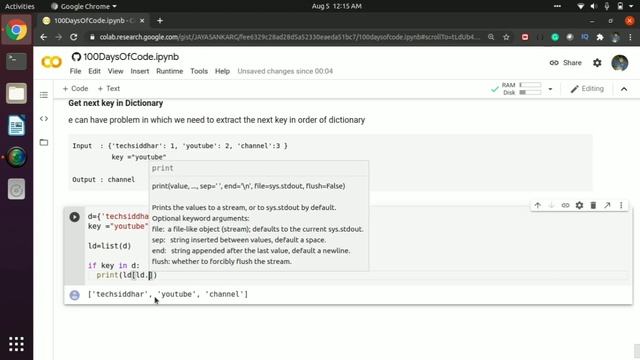 Day 81 ? | 100DaysofCode | Tamil | Tech Siddhar | Python Programming #TS смотреть онлайн