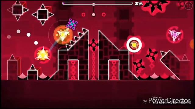 Geometry Dash прохождение демона Speed Raser#1 смотреть онлайн