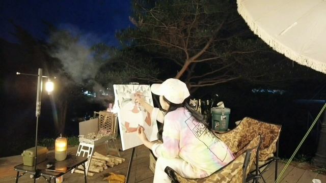 오늘 왜케 좋지? [문막힐링레저파크] - 캠린이 탈출한 거 같아요 I 반려견동반 솔로캠핑 I 라미란텐트 I CAMPING VLOG