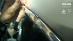 Автовинил. Заправляем пленку под плотный молдинг