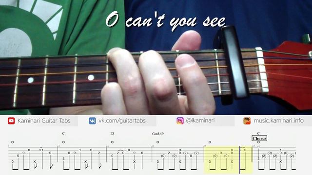 The Police – Every Breath You Take (fingerstyle guitar cover with tabs) смотреть онлайн