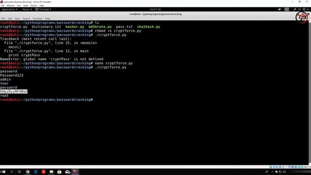 Ethical Hacking #26 : Cracking encrypt passwords with salt смотреть онлайн