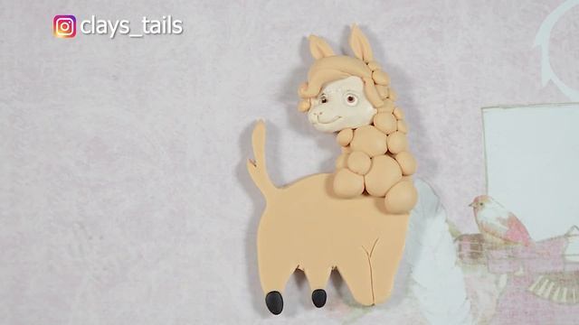 Мастер-класс: Лама из полимерной глины FIMO/polymer clay tutorial смотреть онлайн