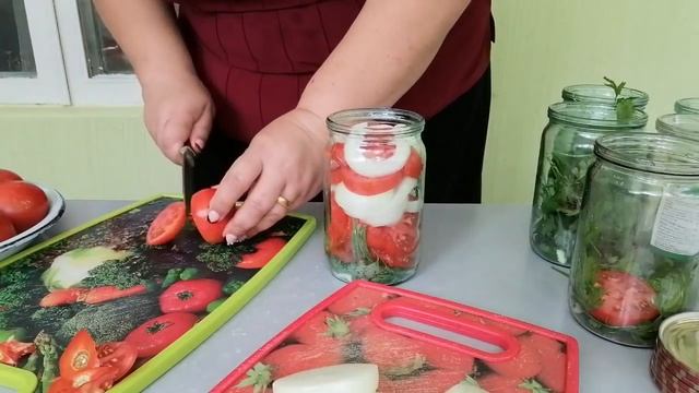 #Լոլիկով յուրահատուկ պահածո #помидоры на зиму без стерилизации #salad With Tomatoes For The Winter