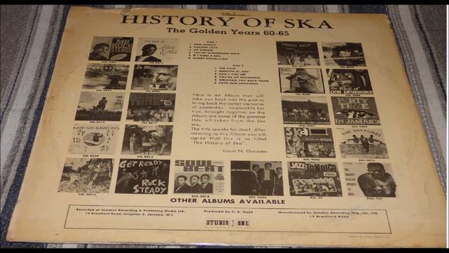 CLANCY ECCLES GLORY HALLELUJAH LP HISTORY V 1 OF SKA STUDIO ONE BLEUE смотреть онлайн