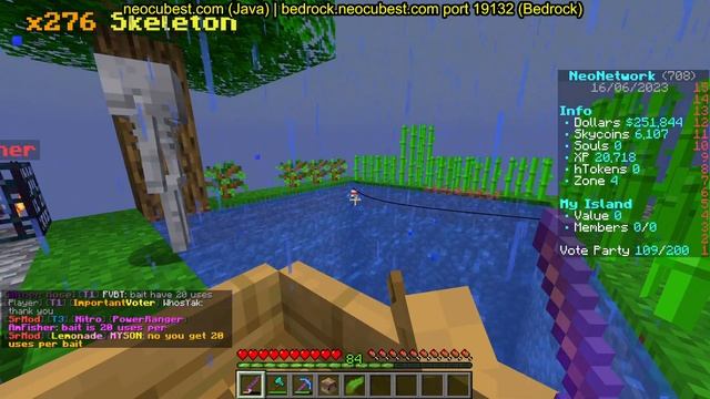 BRAND NEW 2023 Season | Minecraft Skyblock Server on Bedrock/Java (MCPE/Xbox/Switch/PS4 IP Address) смотреть онлайн