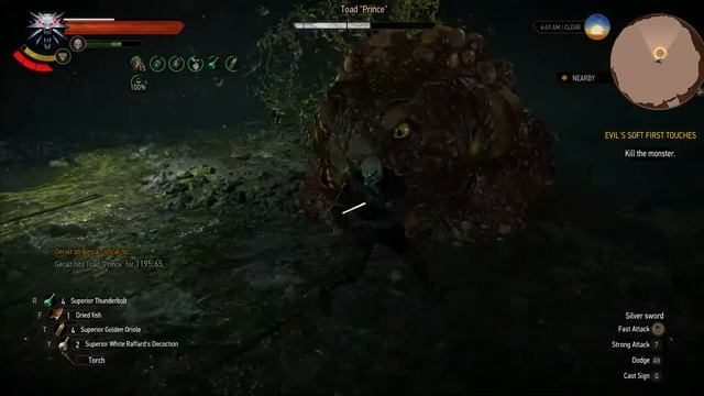 How to beat the TOAD PRINCE on ANY DIFFICULTY – Top 10 toughest bosses in WITCHER 3: #4 смотреть онлайн