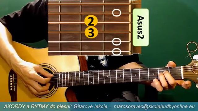 Gitarové Akordy - Asus2