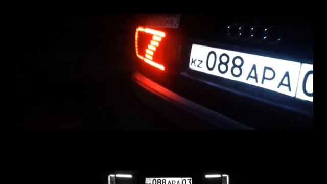 Audi 80 b3 b4 100 C6 тюнинг задних фар (плафоны) смотреть онлайн
