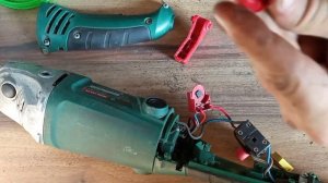 УШМ DWT WS08-125TV с регулятором оборотов разборка и ремонт