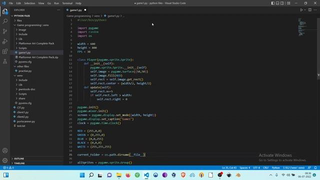 Game Development with Python (in Bangla) 4 - Working with sprites 2 смотреть онлайн