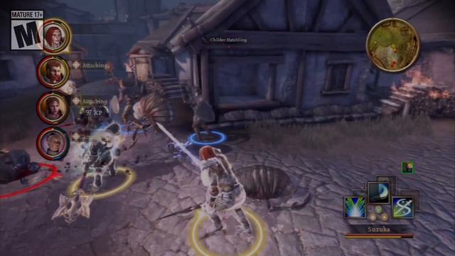 Let's Play Dragon Age Origins ((Warrior)) S17P2: Attack on the Vigil! смотреть онлайн