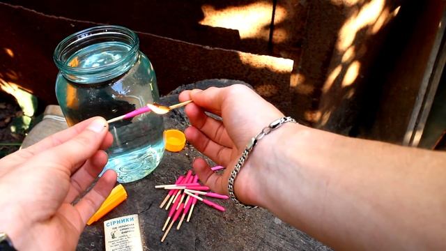 АФИГЕТЬ! Спичка не боится воды! Водонепроницаемые спички с AliExpress смотреть онлайн