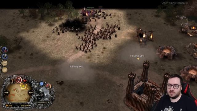 КАК УБИТЬ ОДНИМ РАБОЧИМ ЦЕЛУЮ КРЕПОСТЬ? ВЛАСТЕЛИН КОЛЕЦ LOTR BFME 2 ROTWK ENNORATH MOD смотреть онлайн