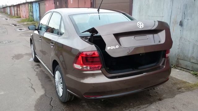Автоматическое открытие багажника Volkswagen Polo Sedan смотреть онлайн
