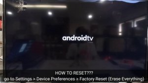 How to reset Xiaomi TV Stick 4K