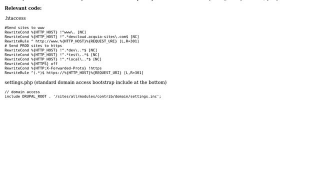 Drupal: Too many redirects error with https and domain access module смотреть онлайн