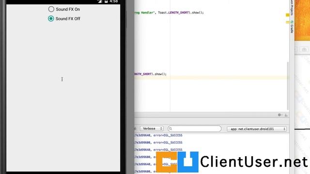 Android Tutorial #30: Settings Page (4/7) Toggle app sound FX with radio buttons and getters setter смотреть онлайн