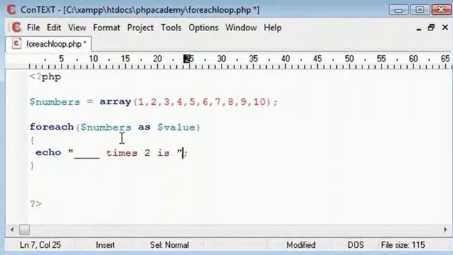 Loops Foreach Statement - Telugu смотреть онлайн