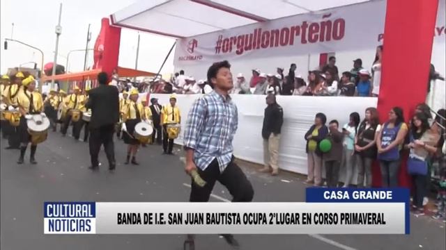 CASA GRANDE: Banda I.E. San Juan Bautista ocupa segundo lugar en corso primaveral смотреть онлайн