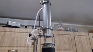 Дробный перегон на аппарате Luxstahl 8m. (Ректификация). Часть 1.