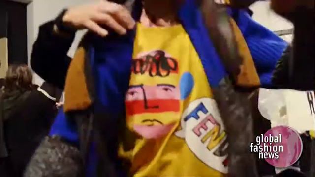 Fendi Fall / Winter 2016 Men's Behind the Scenes | Global Fashion News смотреть онлайн