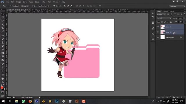 Cara Membuat Icon Folder Sendiri Dengan Photoshop смотреть онлайн