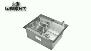 Кухонная мойка из нержавеющей стали WISENT