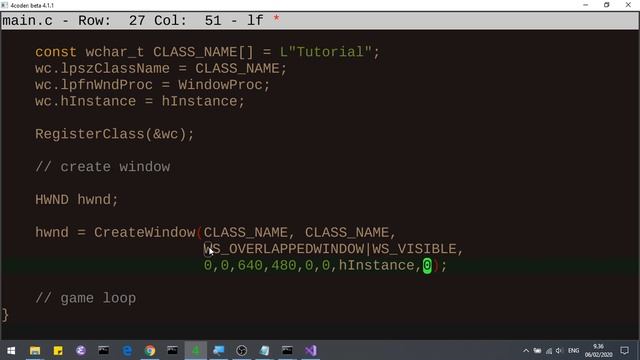 Win32 - Window Creation (C Programming Tutorial) смотреть онлайн