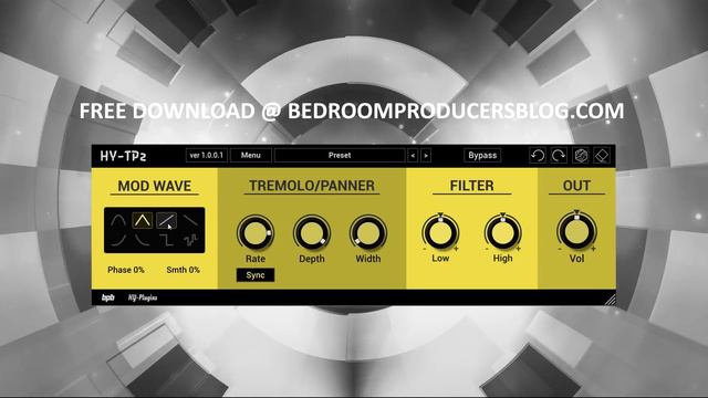 HY-TP2 By HY-Plugins (FREE Tremolo VST/AU Plugin)
