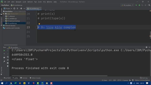Python cơ bản 05 Làm việc với Numbers trong Python смотреть онлайн