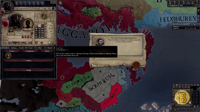 Crusader Kings 2: Warhammer Mod - The Witch King #1 смотреть онлайн