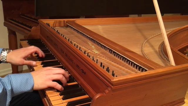 Bernardo Pasquini: Aria C-moll (No. 1) - Italian Harpsichord By Guin Lewis For Sale