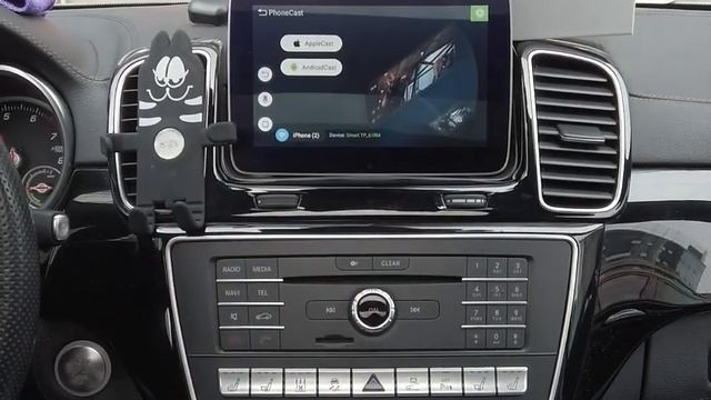 HIOUME CarPlay Android box on Benz смотреть онлайн